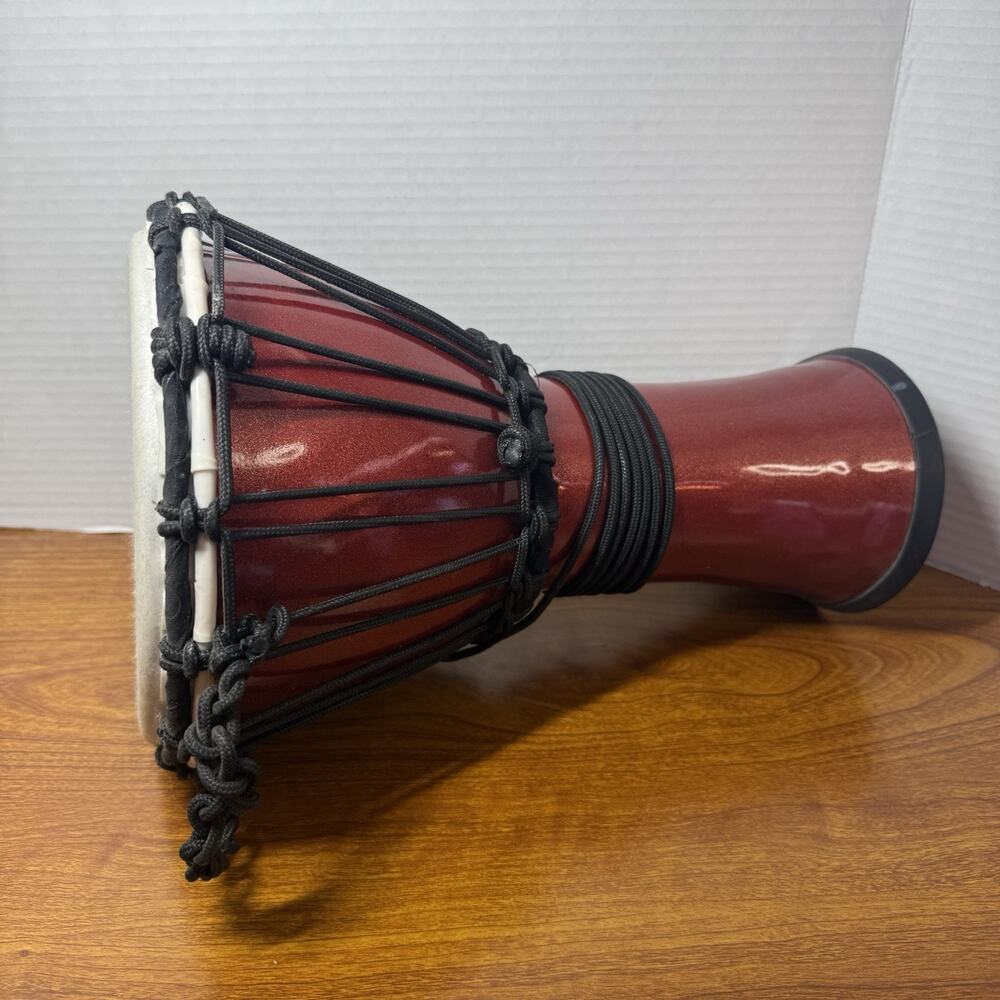 Toca Freestyle ColorSound Djembe Dark Red 8inch Percussion Instrument Drum
